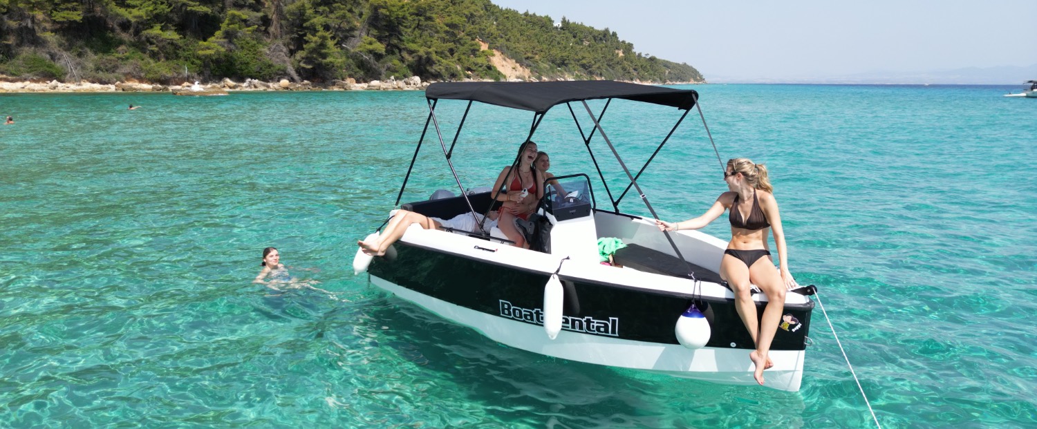 Compass 160e boat of Boat4You in Halkidiki